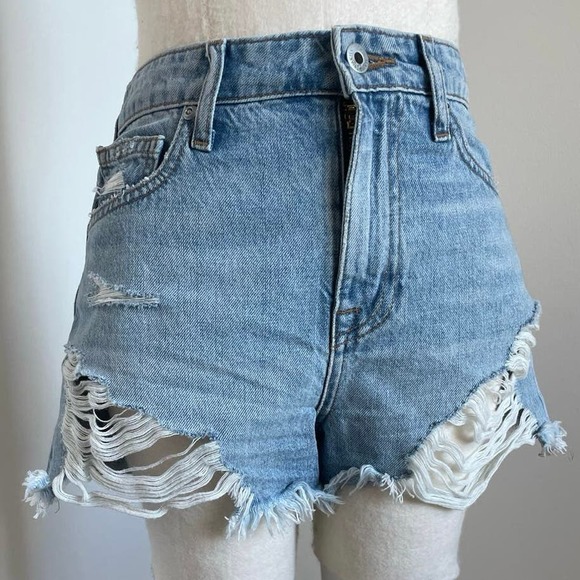 JONATHAN SIMKHAI Leo High Rise Vintage Cut Off Short SZ 24 - Picture 1 of 5